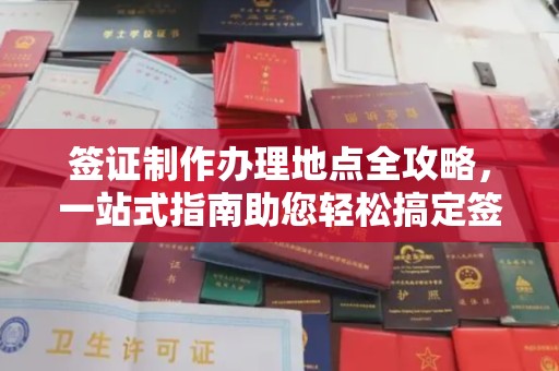 沙坪坝签证制作办理地点全攻略，一站式指南助您轻松搞定签证